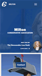 Mobile Screenshot of miltonconservative.com